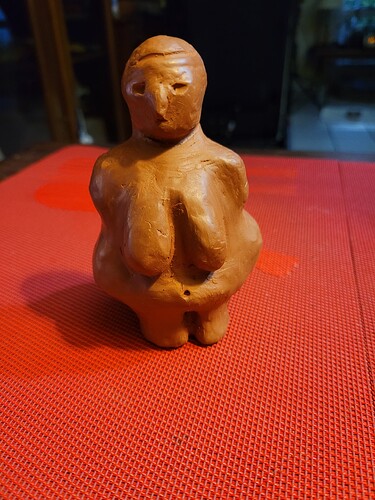 La Venus de Dolmi Vèstonice en argile - 33000_ - 24000 ans