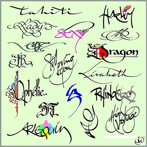 calligraphie