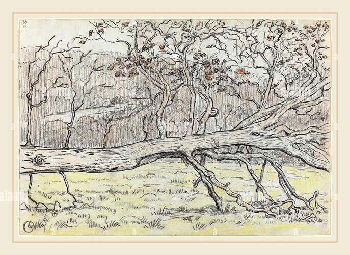 Georges_Lacombe_l_arbre_abattu