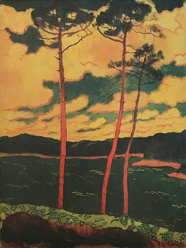 Georges_Lacombe_Les_Pins_Rouges